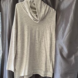 Barely worn Lou and Grey cowl-neck soft sweater